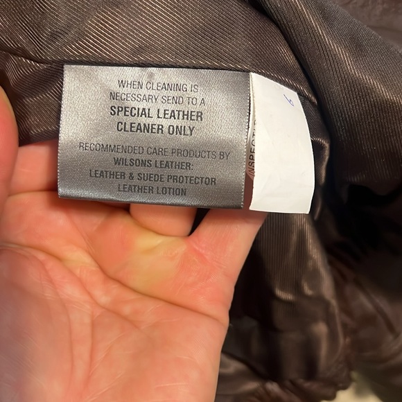 Wilson’s Leather bomber jacket size m - Picture 6 of 7